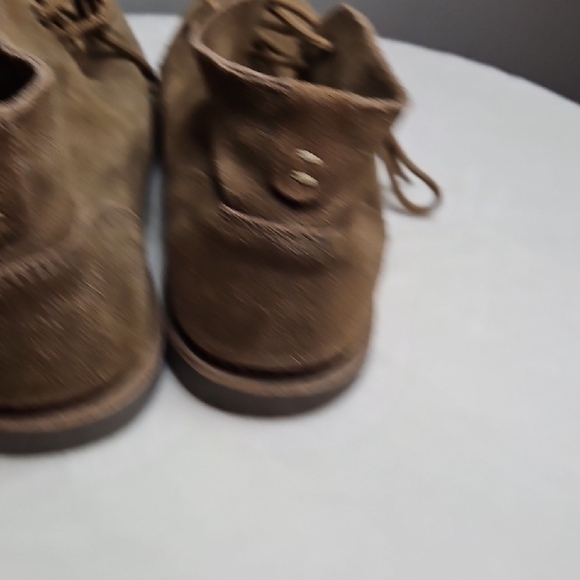 Crown Vintage Brown Chukka Boots with Suede Material and Rounded Toe main image 5